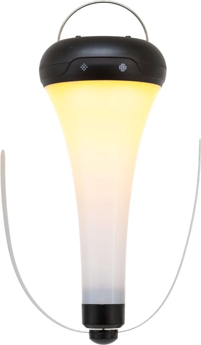 Happy Rhino - Vliegenventilator Oplaadbaar Color - Anti-vliegen - 218g - 10.5 x 10.5 x 25.5 cm