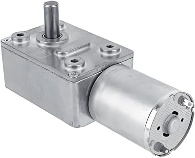 Dailygoody - Reductiemotor - DC 12V Elektromotor - Hoog Koppel Motorreductor - Compact formaat - Omkeerbare Versnellingsbakmotor - 5RPM - Geschikt voo