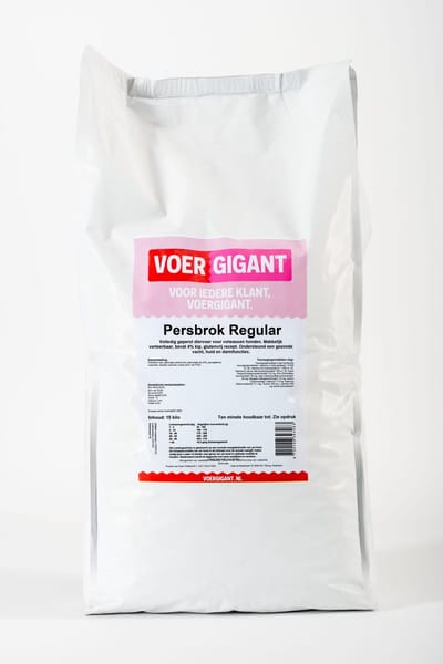 Voergigant - Hondenvoer - Regular - 15 kg