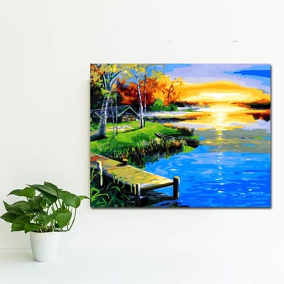 Cadeau Pompoen Lantaarn Aankomst Kristal volledige boor Ronde diamant Schilderij Kruissteek 20X30CM black