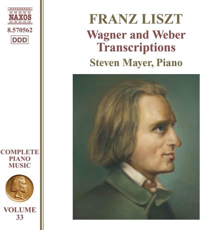 Steven Mayer - Liszt: Wagner And Weber Transcriptions (CD)
