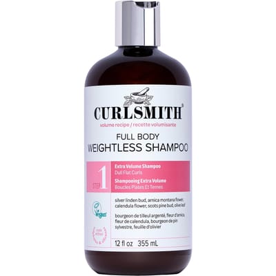 Curlsmith - Full Body Weightless Cleanser 355ml - Krullend Haar - Shampoo voor Krullen