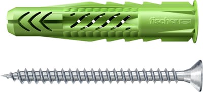 Fischer 532708 UX Green 8 x 50 R S K NV Universele pluggen 50 mm 8 mm 1 set(s)