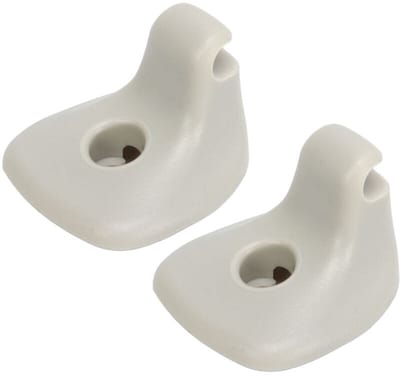 Een set van twee draagbare zonneklepclips geschikt voor Chrysler Sebring-modellen uit 2008-2010.