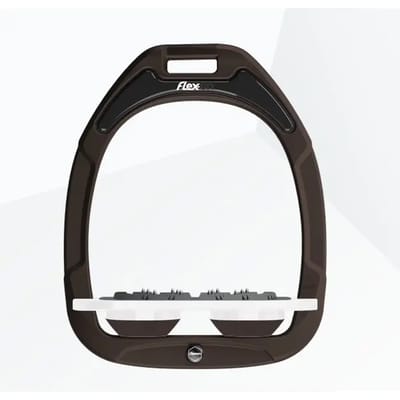 Platte Ultra Grip Beugels Bruin/Wit/Bruin Flex-On Green Composite