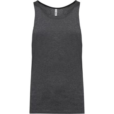 Triblend herentanktop sportshirt 'Proact' Dark Grey - L
