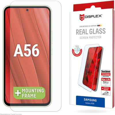 Displex Screenprotector Real Glass geschikt voor Samsung Galaxy A56