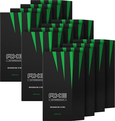 Axe - Aftershave Lotion Africa - Voordeelverpakking 12 x 100 ml