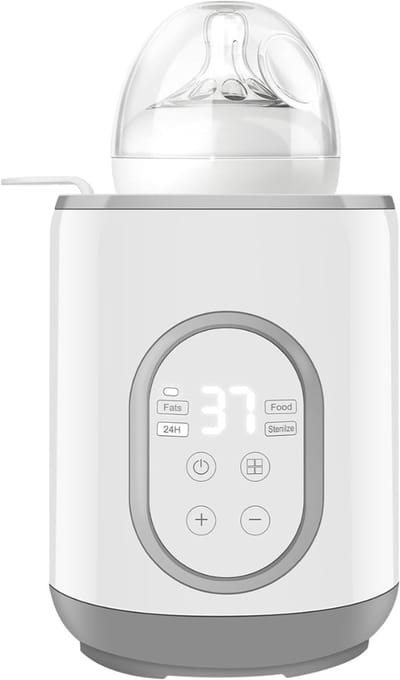 mavoa® Flessenwarmer onderweg - Flessenwarmer draadloos - Flessenwarmer baby