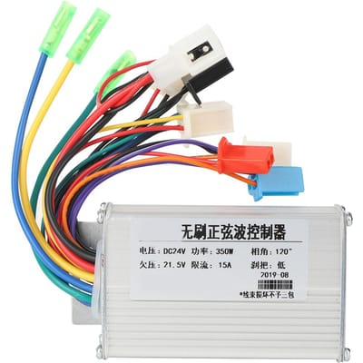 24V 350W Elektrische Fiets E-Bike Scooter Borstelloze DC Motor Controller Vervangingsaccessoire black