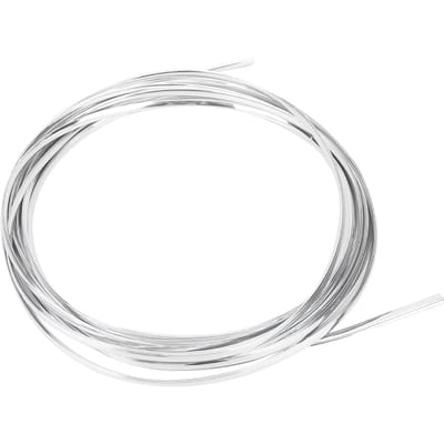 6 Meter Chroom Sierlijst Decoratieve Sierstrip Autodeur Kofferbakrand Krasbeschermer Beschermhoes white