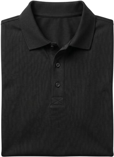 Heren Poloshirts Korte Mouw - Polo Shirt Heren - GB150-1 - Zwart - Maat XXL