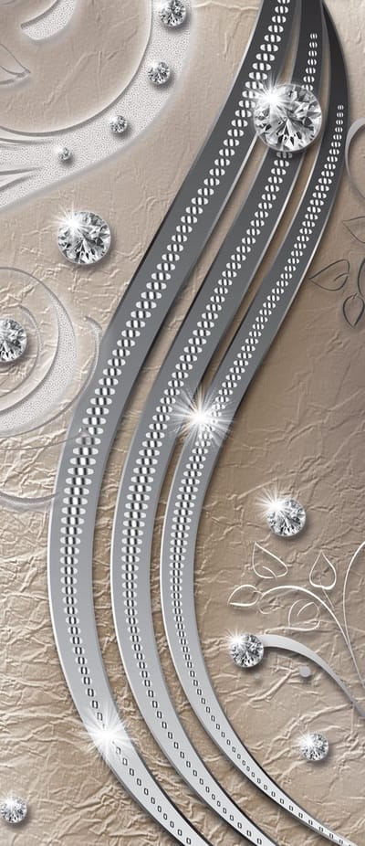 Pattern Abstract Ornament Leaves Photo Wallcovering