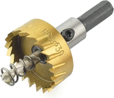 45 mm HSS Hole Saw voor Metalen en Hout, Boor voor Diverse Materialen, 12-65 mm Diameter