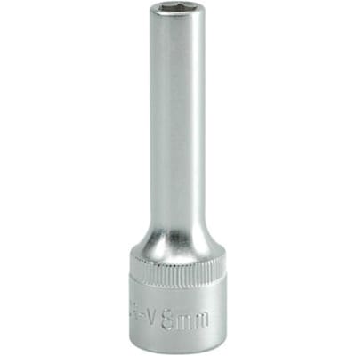 YATO 8 mm 1/2" Lange 6-hoek Dop, CRV