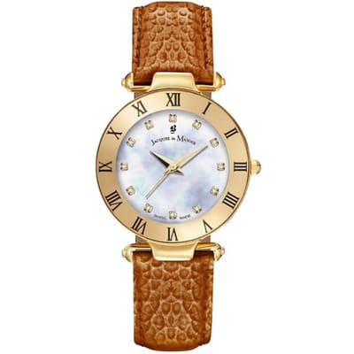 JACQUES du MANOIR JWL00106 Dames Horloge 33mm Swiss-Made