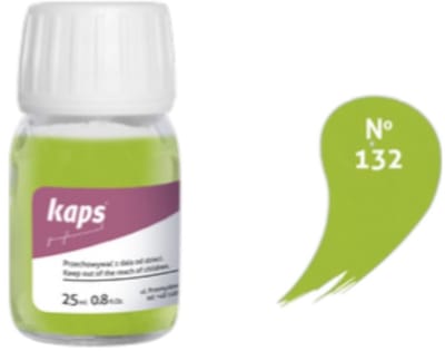 Kaps super color leer & kunstleer verf inc.cleaner - (132) Grasgroen - 25ml