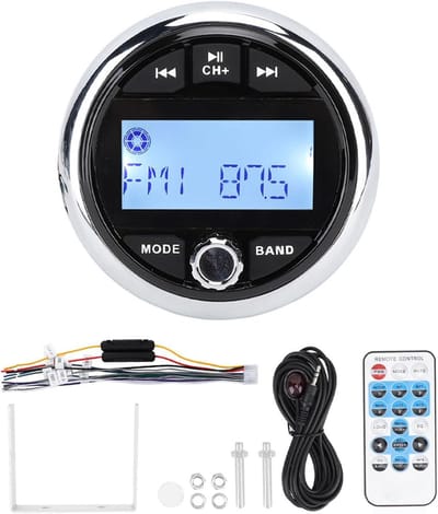 Marine Stereo - Boot Audio - Vaartuig Muziek - Draadloze Connectiviteit - 12V