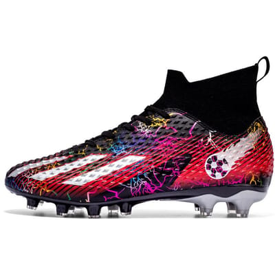 Nieuwe voetbalschoenen heren- en dames hoge noppen gebroken noppen student jongens training wedstrijd 34