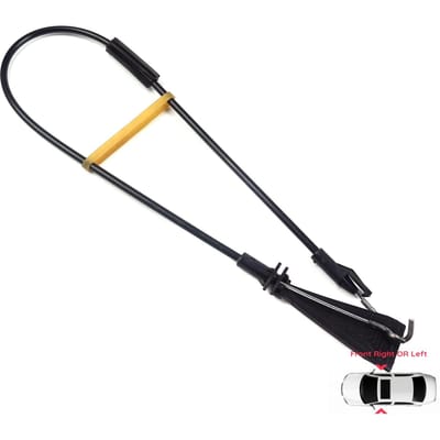 BDP635 Loquet de verrouillage de porte intérieure Câble Bowden Avant 13186768 pour Opel Corsa D 5 Portes