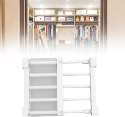 Uitbreidbaar Opbergrek voor Kasten, Naaldvrije Organizer en Scheidingsplanken voor Keuken en Badkamer (23-30 cm)