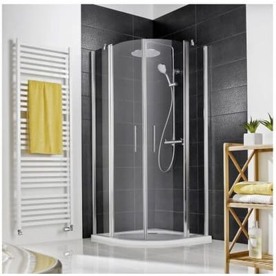 HSK Favorit Nova round shower 4-piece 90 x 90 x 195 cm 144090550-01-50