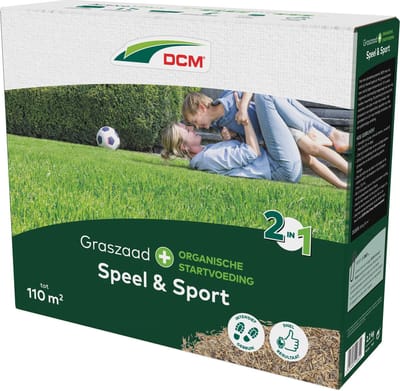 DCM GRASZAAD PLUS SPEEL & SPORT 2,2KG 110M²