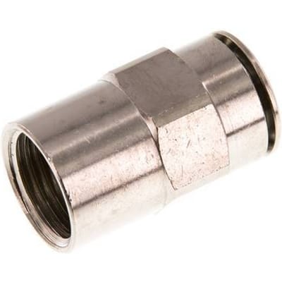 16mm x G1/2'' Messing Insteekfitting Binnendraad NBR