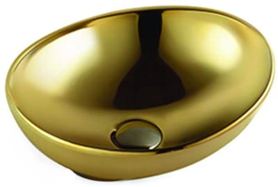 Mexen Elza opbouw wastafel 40 x 33 cm, goud - 21014088