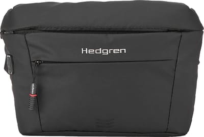Hedgren Schoudertas Tube Medium Crossover RFID Black Zwart