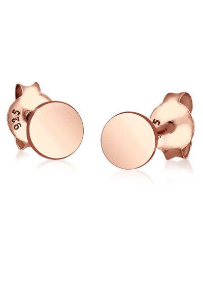 Elli Oorbellen 925 Sterling Zilver roségoud verguld