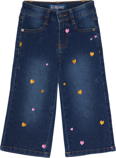 4PRESIDENT Broek Meisjes - Blue - Maat 74