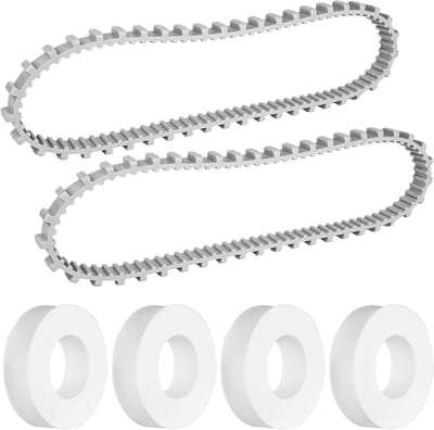 Allecto- Zwembadrobot - Klimringen - Premium Vervangende Onderdelen - Compatibel met Dolphin Nautilus cc Plus - Maytronics - Timingtrack - Robotachtige Zwembadreiniger - 2st 9985006-r2 - 4st 6101611-r4
