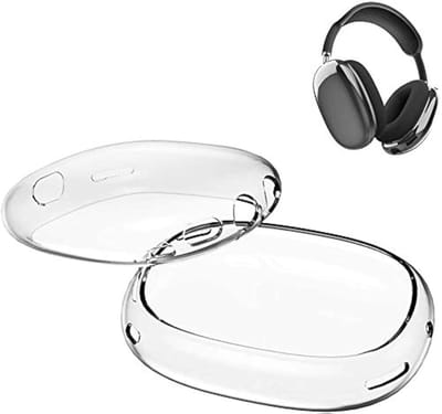 Jumada's - Siliconen Covers - Koptelefoonbeschermers - Transparant - Geschikt voor Airpods Max