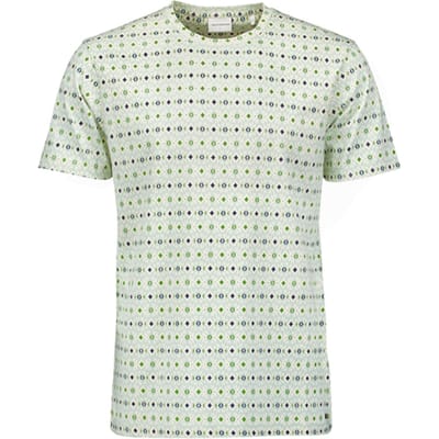 No Excess T-shirt Crewneck Allover Printed Mint Maat: S | T-shirts met Print Outlet | Heren | Groen