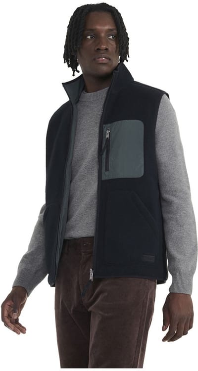 Aigle Aiw24mfle007 Vest Zwart 2XL Man