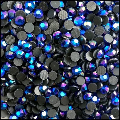 Strass steentjes DMC 5 A Hotfix Sapphire AB SS12