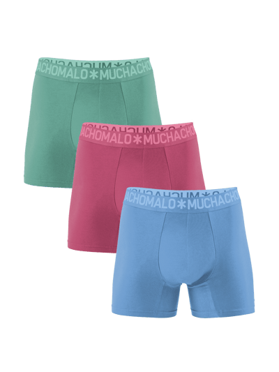 Muchachomalo Heren Boxershorts – 3 Pack Bamboe – Zacht Ondergoed – Maat M - Mannen Bamboo Onderbroeken