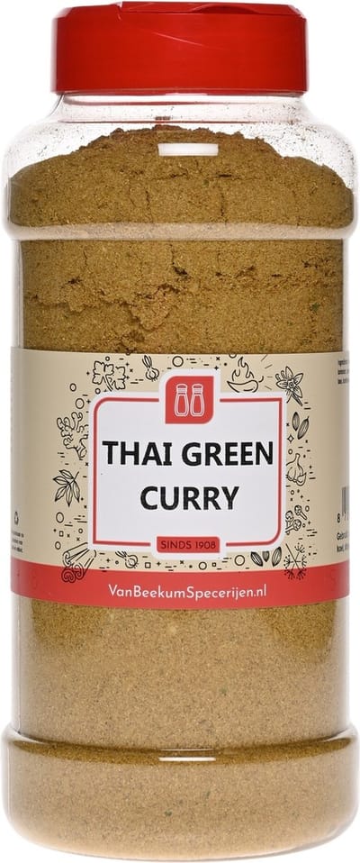 Van Beekum Specerijen - Thai Green Curry Kruiden - Strooibus 360 Gram