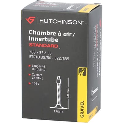 Presta ventiel binnenband Hutchinson Stantard Gravel