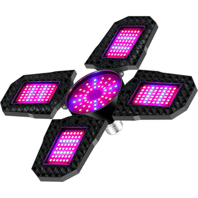 LED Plantenlamp Hoogvermogen Opvouwbare Plantenkweeklamp Binnen Kweek Vetplanten Pot Zaailinglampen 150W