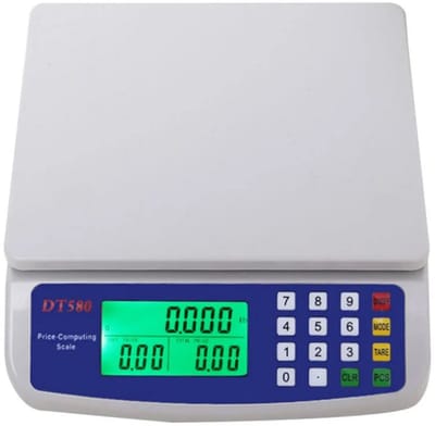 EXCITAT Elektronische keukenweegschaal - Digitale weegschaal - Tot 30 kg - Met LCD-scherm