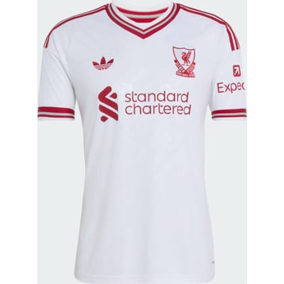 Adidas Liverpool Fc Away 26-27 Truien/Replica's Heren - Wit - Maat M - Poly Jersey