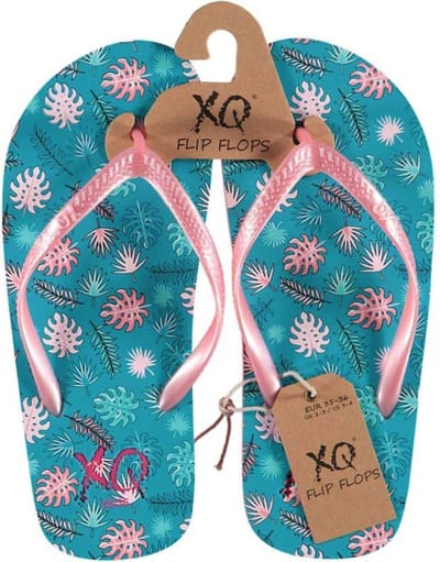 Meisjes slippers sunny leafs maat 29/30