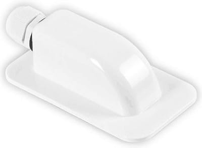 Dakdoorvoer voor 1 Kabel Camper/Caravan/Boot met Wartel - Wit