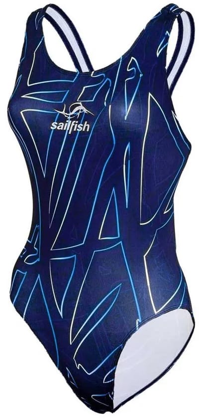 Sailfish Durability Sportback Zwemkleding Blauw XS Vrouw