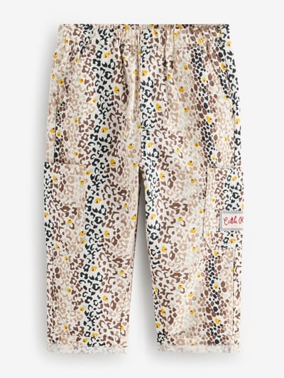 Next - Jongens - Cath Kidston 100% katoenen broek - Crème