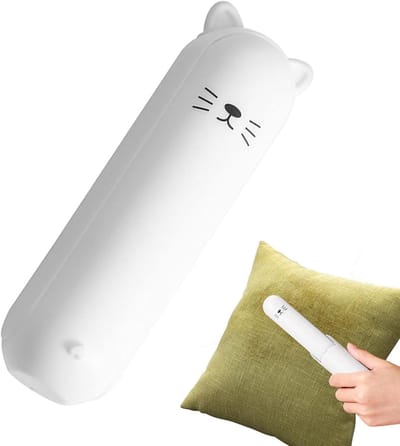 Ontpluizer Roller - Kledingreiniger Haarverwijderaar - Kleding Verfrissen - Herbruikbaar Ontwerp - Compact Formaat - Wit
