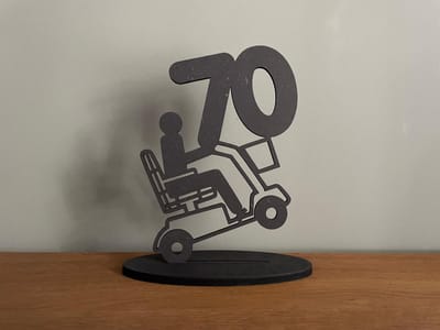 70 jaar verjaardag - 70 jaar - 70 jaar cadeau - 70 jaar verjaardag kaart - Verjaardag versiering - 70 jaar verjaardag artikelen