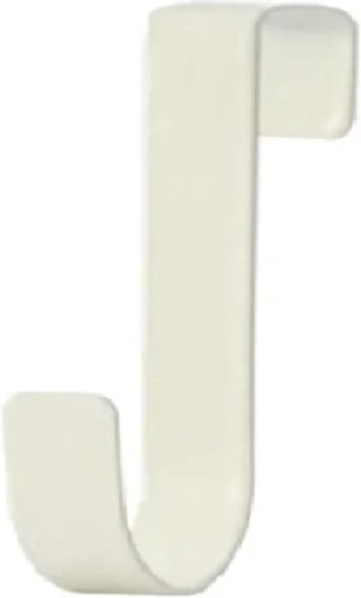 Jumada's - Multifunctionele deurhaken - Perfect voor deur - Kast - Handdoeken - Wit - 35mm (3.5cm) breed